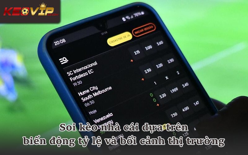 Phân tích bảng tỷ lệ kèo bóng đá theo dòng tiền